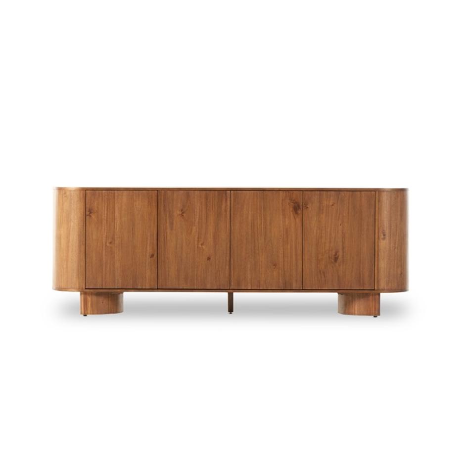 Paden Sideboard In Seasoned Brown Acacia by FOUR HANDS