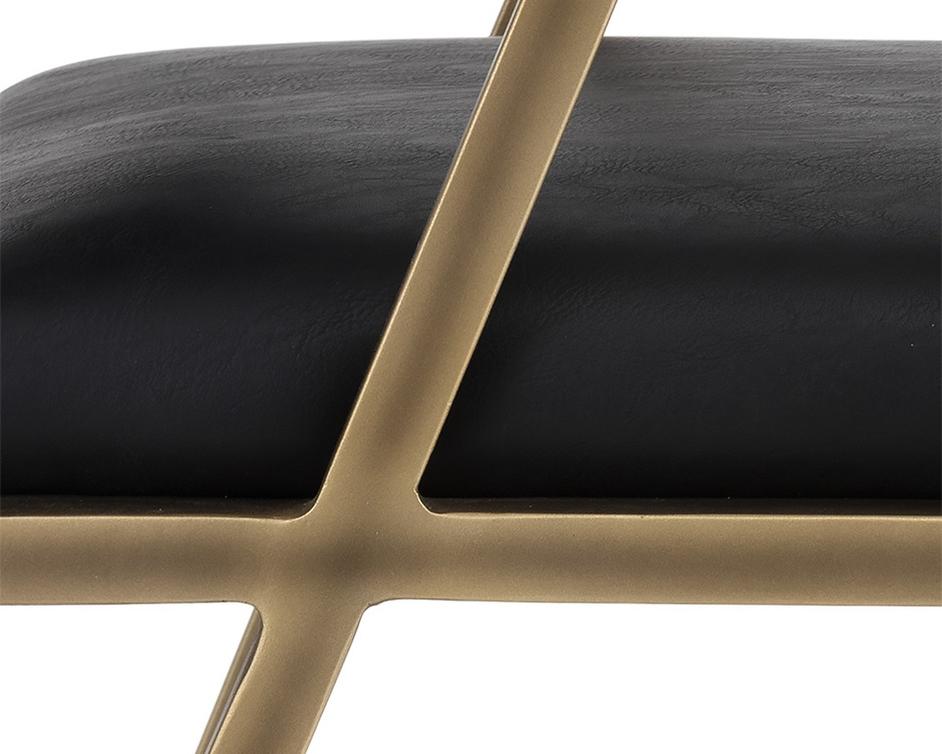 Ventouz Armchair - Vintage Black by Sunpan