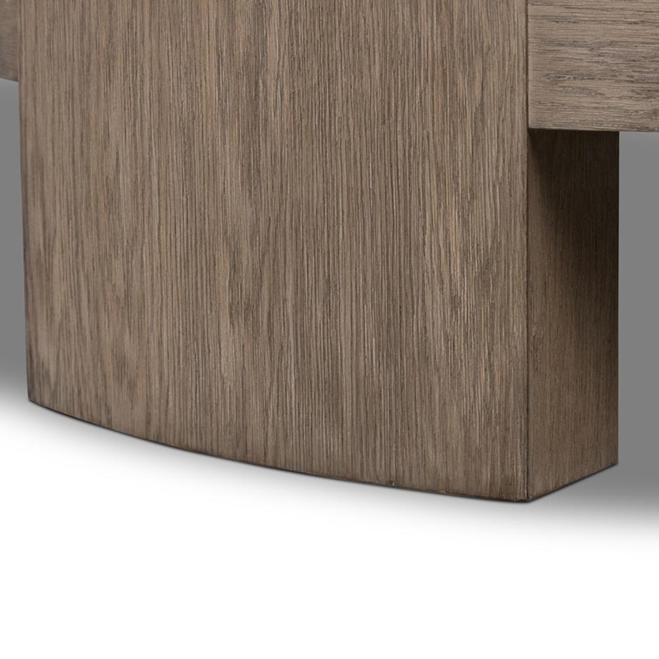 Sheffield Coffee Table Large in Warm Natural by FOUR HANDS