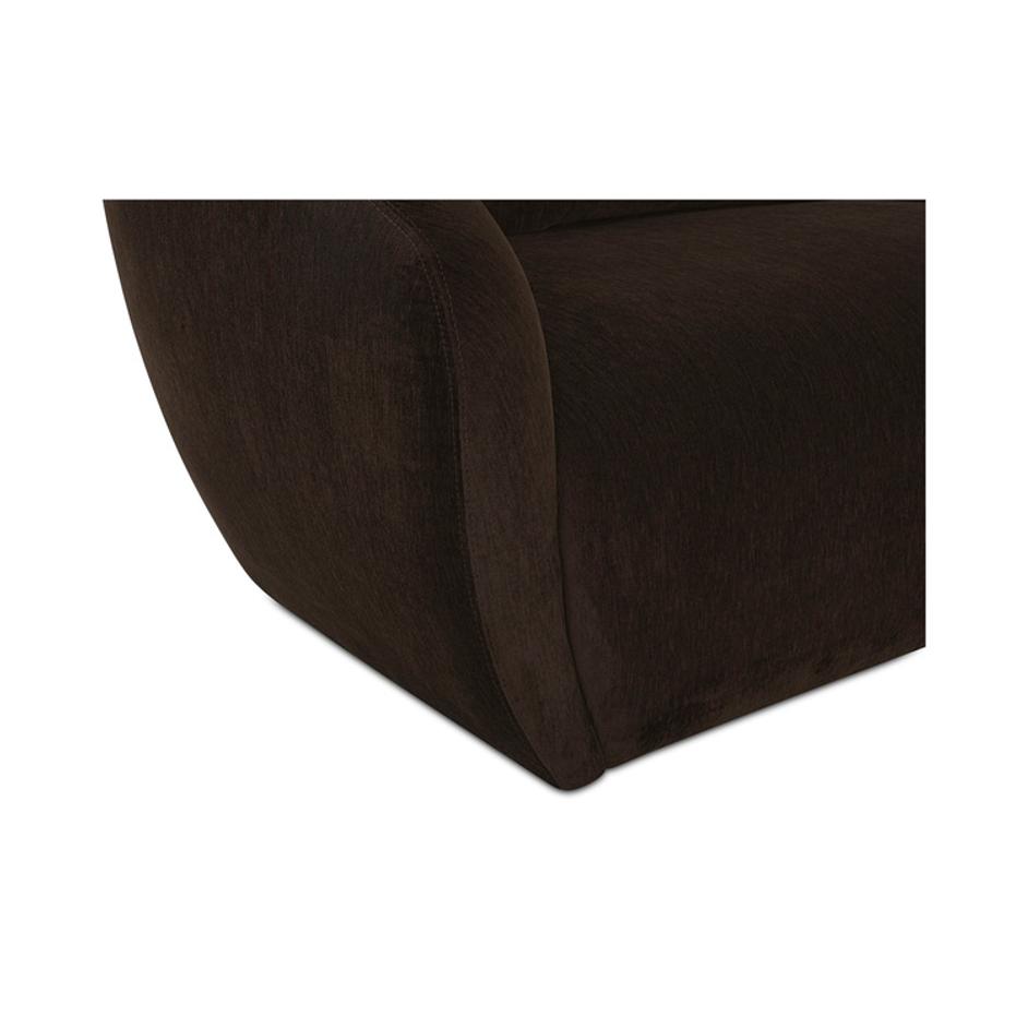 Amelia Nook Modular Right Sectional Espresso by Moes Home