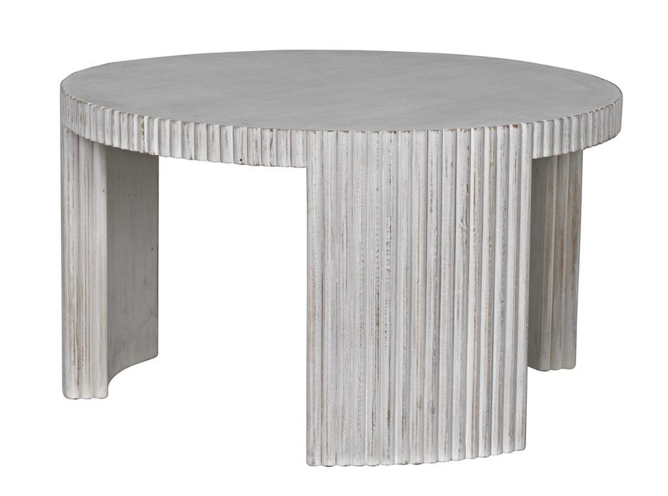 Jgor Side/Coffee Table, White Wash by Noir Furniture