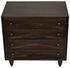 Diamond Chest in Ebony Walnut Finish by Noir Furniture