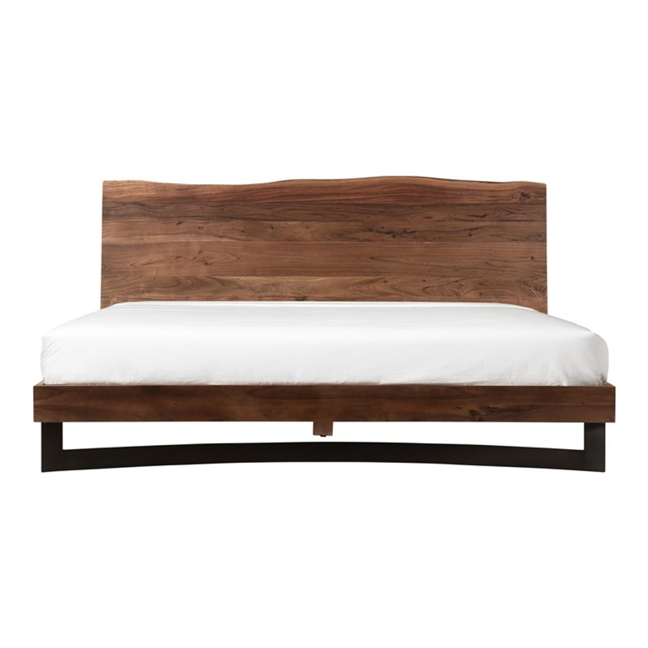 BENT KING BED SMOKED by Moes Home