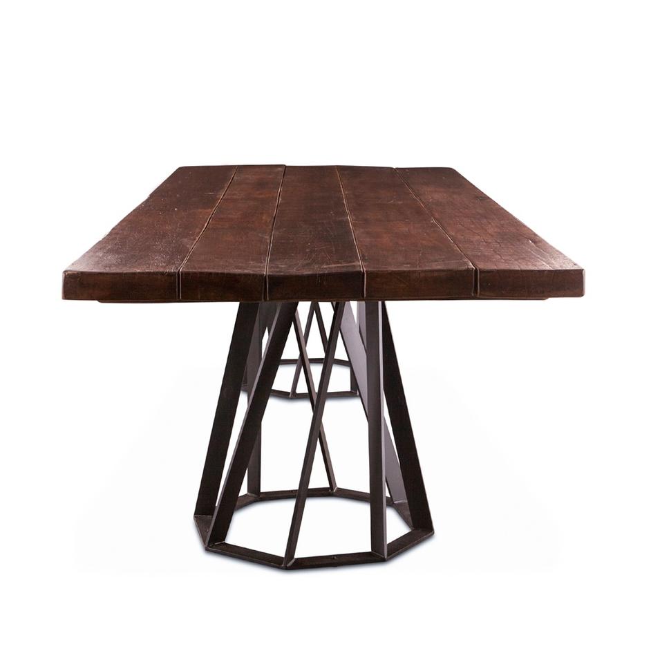 Reclaimed Barnwood Slab Top by Home Trends & Design