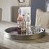Bechet Round Silver Tray by Uttermost