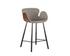 Waldo Counter Stool - November Grey / Cinnamon Brown by Sunpan