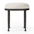 Corinne Accent Stool - Crete Pebble by Four Hands