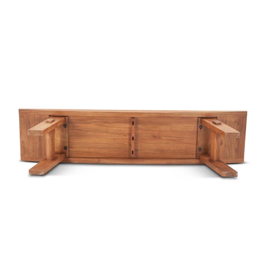 Chesapeake 68" Bench, Nutmeg by Home Trends & Design