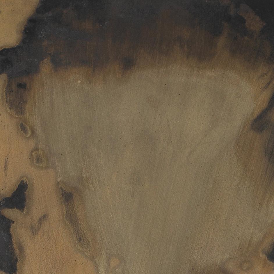 Crown Side Table, Acid Wash Metal by Jamie Young