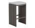 VERIN BARSTOOL - WARM GREY - GRACEBAY LIGHT GREY by Sunpan