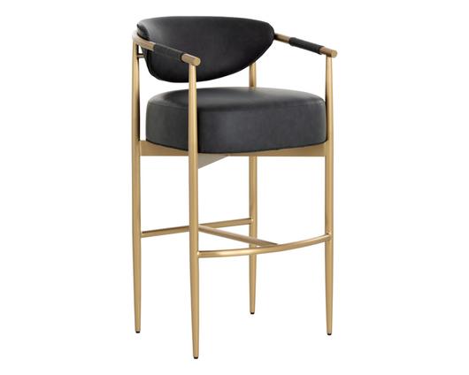 HELOISE BARSTOOL - BRAVO BLACK by Sunpan