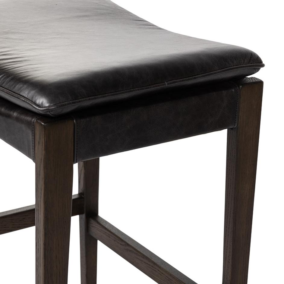 Aya Counter Stool In Sonoma Black by FOUR HANDS