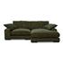 Plunge Sectional Dark Green by Moes Home