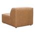 FORM SLIPPER CHAIR SONORAN TAN LEATHER by Moes Home