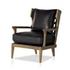 Lennon Chair In Heirloom Black by FOUR HANDS