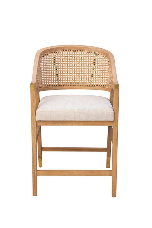 Natural Royce Counter Stool by Furniture Classics