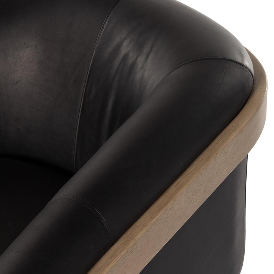 Etta Chair In Heirloom Black by FOUR HANDS