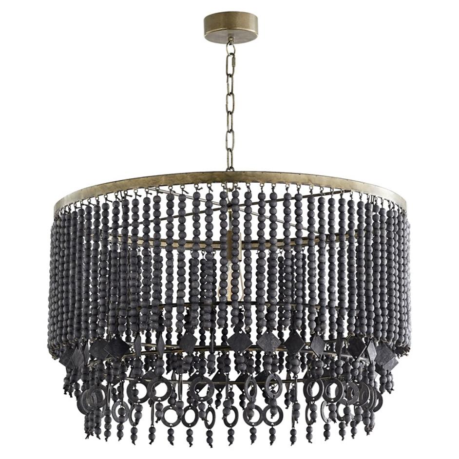 Estrella III Pendant in Tinted Raw Iron by Cyan Design