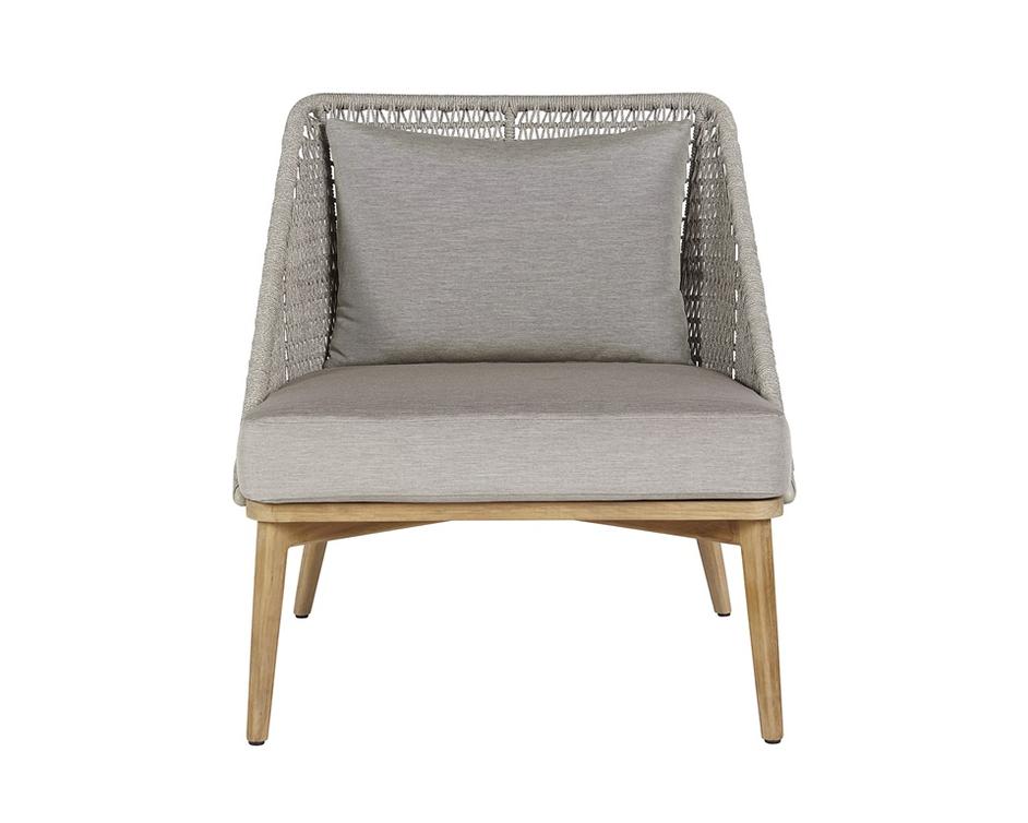 ANDRIA LOUNGE CHAIR - PALAZZO TAUPE by Sunpan
