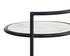 PARGA END TABLE - BLACK - MARBLE LOOK by Sunpan