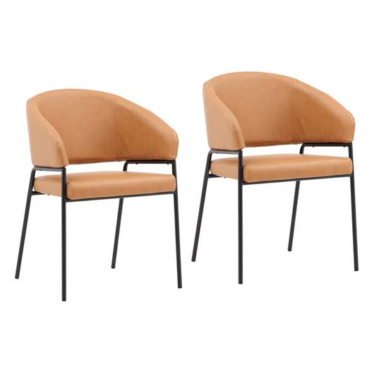 Sienna Dining Chair Set of 2 by Curated Collections