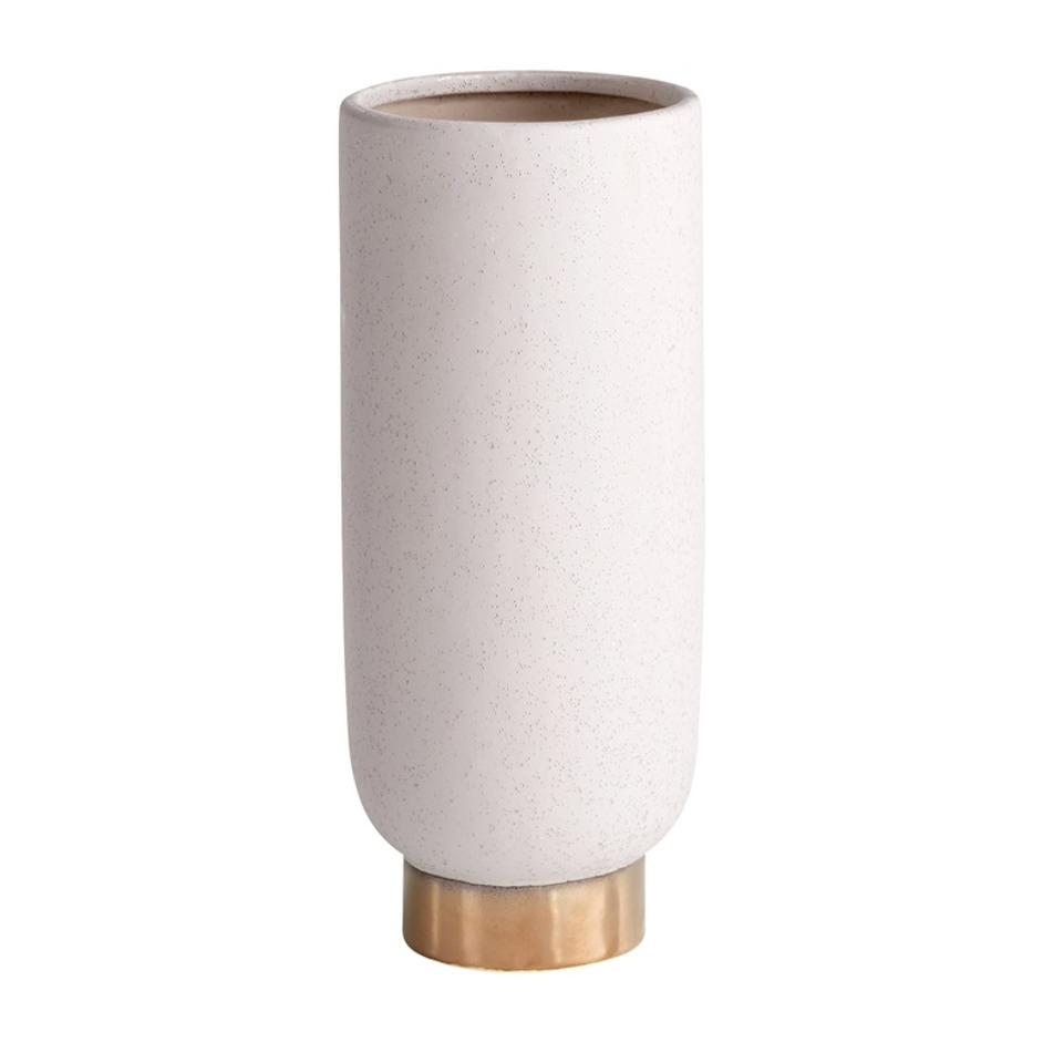 Clayton Vase | Grey - Small by Cyan Design
