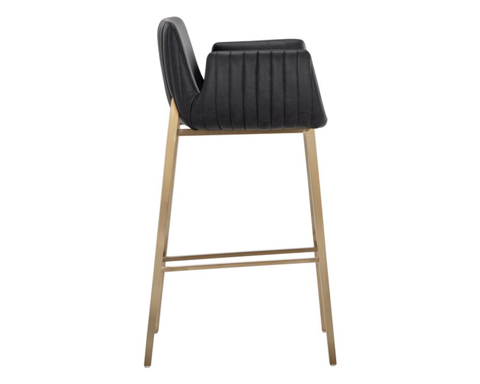 LUCANO BARSTOOL - BRAVO BLACK by Sunpan