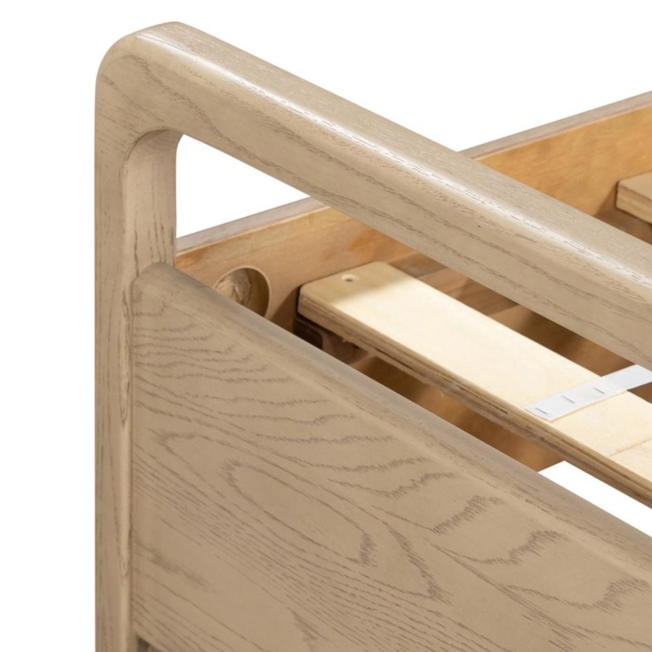 Rosedale King Bed - Knoll Natural by Four Hands