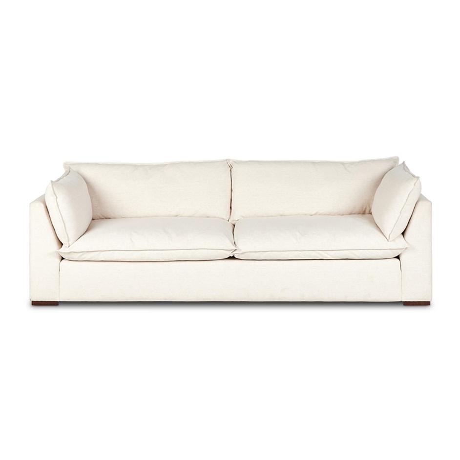 Kosa Sofa 108" in Badon Flax by FOUR HANDS