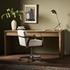 Henry Desk In Rustic Grey Veneer by FOUR HANDS