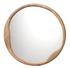 Organic Mango Wood Round Wall Mirror by Jamie Young