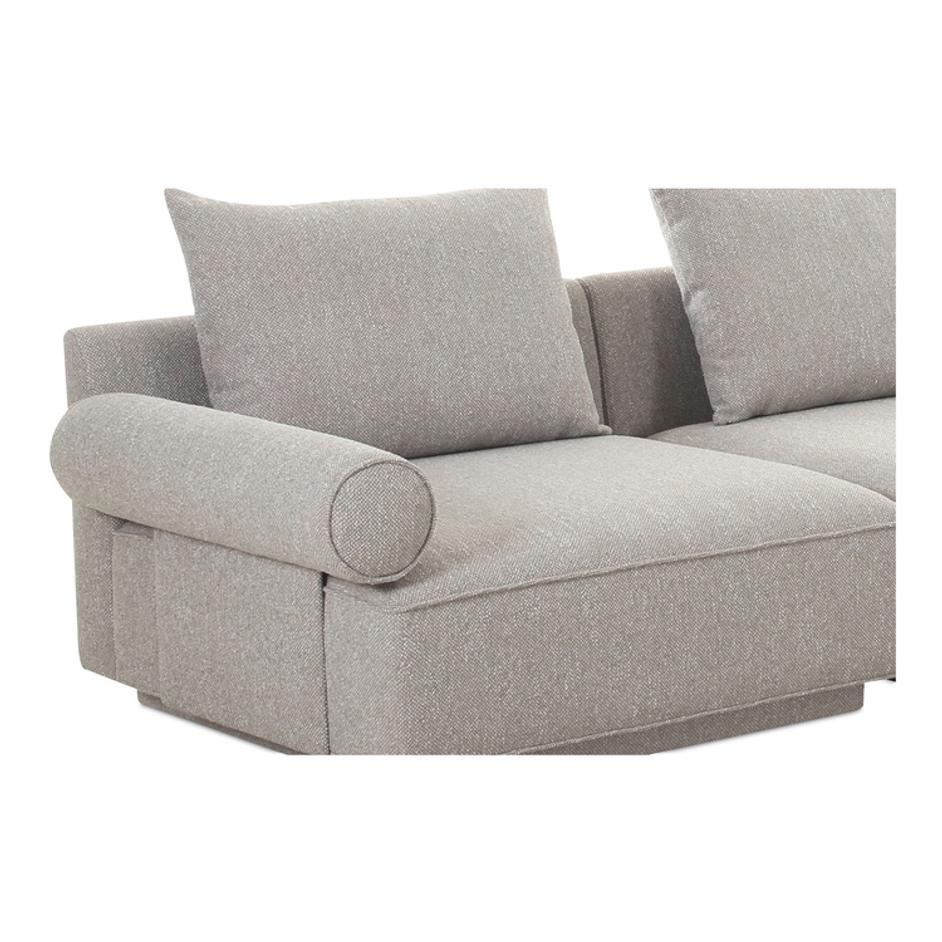 Rosello Modular Sofa Light Grey by Moes Home