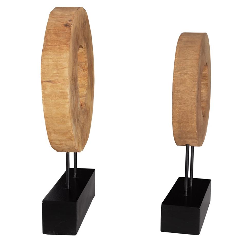 Ashlea Wooden Sculptures S/2 by Uttermost