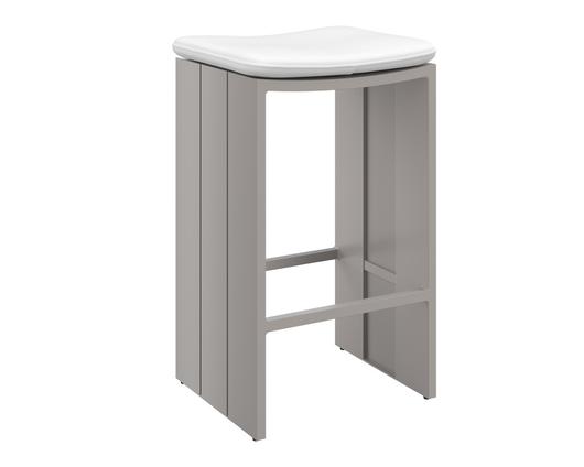 VERIN BARSTOOL - GREIGE - STINSON WHITE by Sunpan