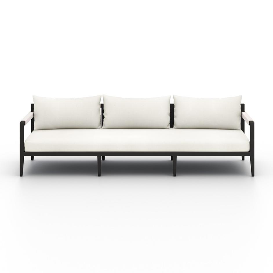 Sherwood Outdoor Sofa 93" In Bronze by FOUR HANDS