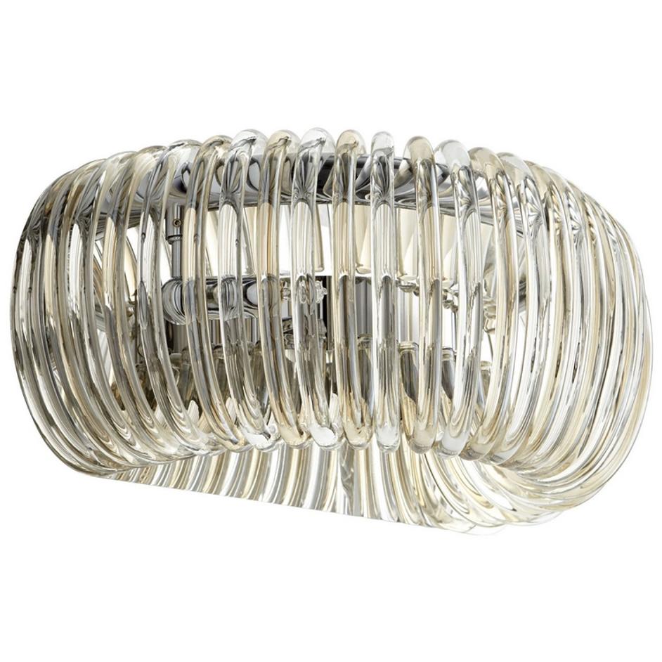 Beaming Around Wall Sconce In Chrome by Cyan Design