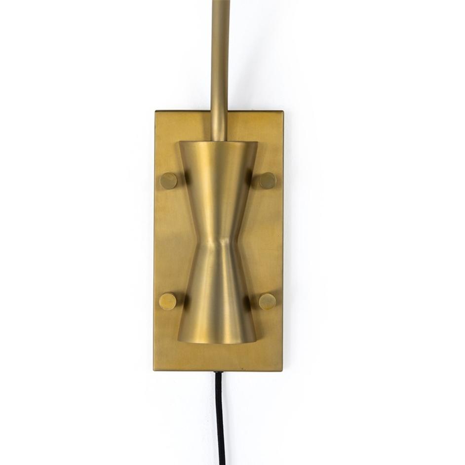 Bennington Sconce - Antique Brass Iron by Four Hands