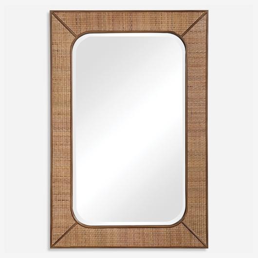 Tahiti Rattan Mirror by Uttermost