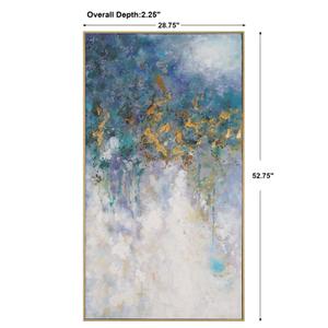 Floating Hand Painted Canvas by Uttermost