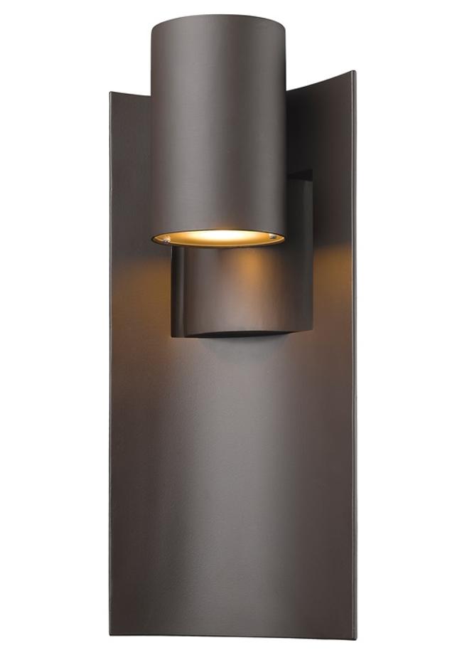 Amador  1 Light Outdoor in Deep Bronze Finish by Z-Lite