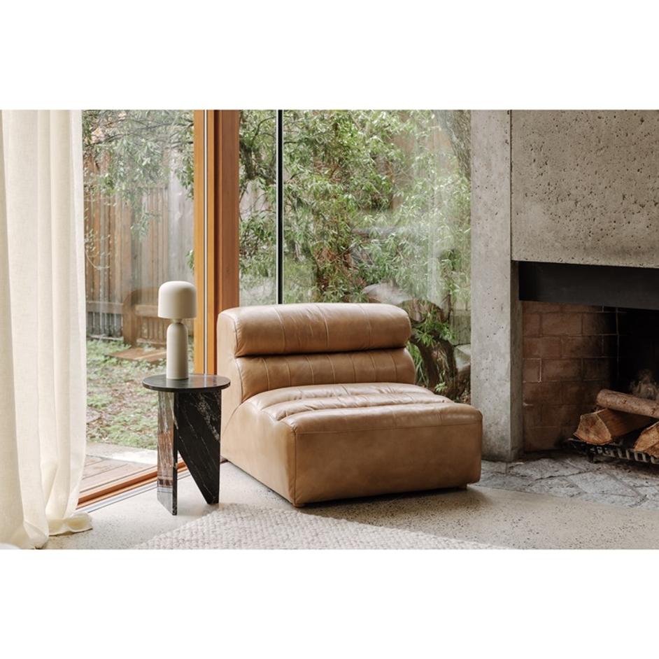 GRACE ACCENT TABLE BLACK MARBLE by Moes Home