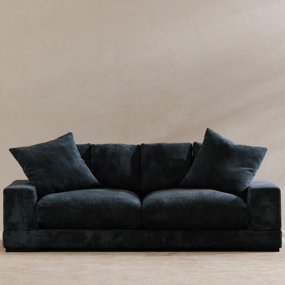 Plunge Sofa Navy by Moes Home
