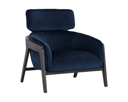Maximus Armchair - Metropolis Blue by Sunpan