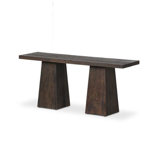 Atlas Console Table - Smoked Alder by Four Hands
