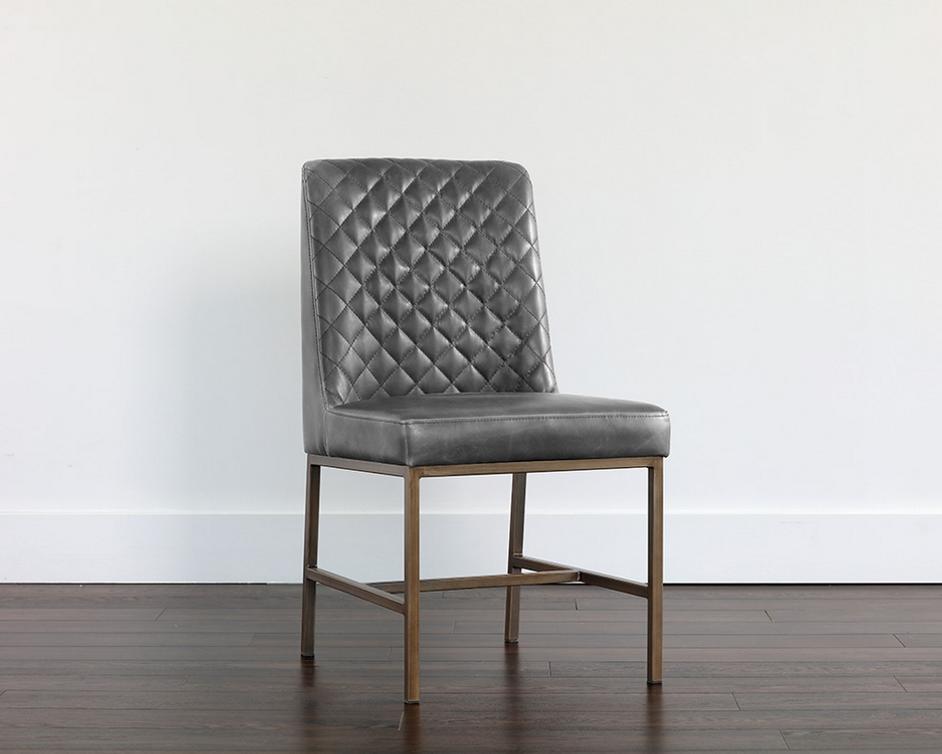 Leighland Dining Chair - Overcast Grey by Sunpan