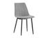 Drew Dining Chair - Black - Light Grey by Sunpan