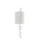 Baneberry Wall Sconce, Right In Gesso White by Currey & Company