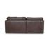 Thurlow U Shaped Modular Armless Sectional   Espresso Brown Leather by Moes Home