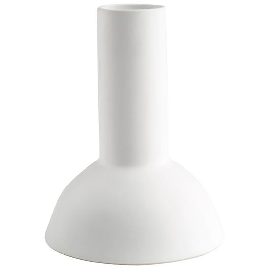 Purezza Vase in White by Cyan Design