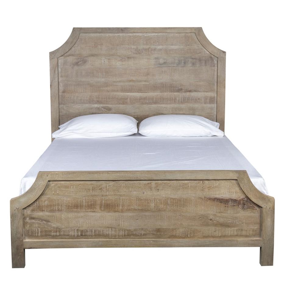 Francesca Cal King Bed Vintage Taupe by Classic Home